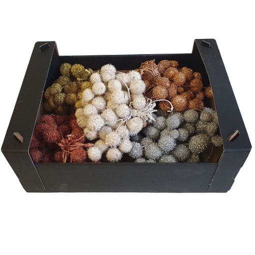 Picture of Small balls in poly Christmas 1 mx colours