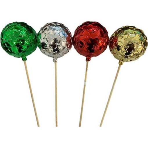 Picture of Pick Star Bauble 6pcs 50cm