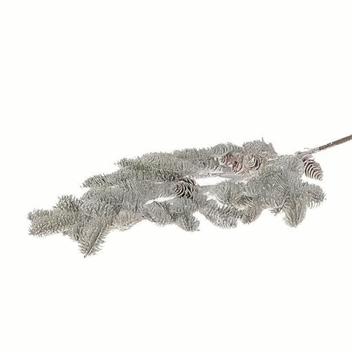 Picture of Pick Abies Fir Cones Silver 64cm