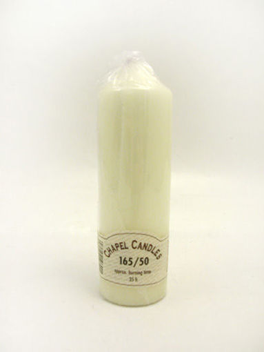 Picture of Chapel Candle | 165 x 50mm | Ivory
