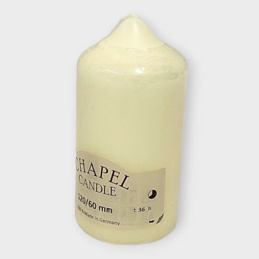 Picture of Chapel Candle | 120 x 60mm | Ivory
